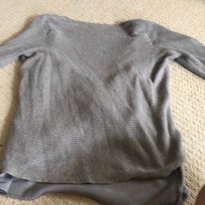 White House black market sweater with camisole